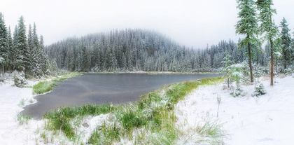 Озеро Марічейка взимку